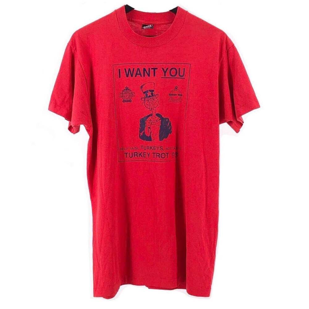 90s Turkey Trot graphic t shirt 1990s vintage